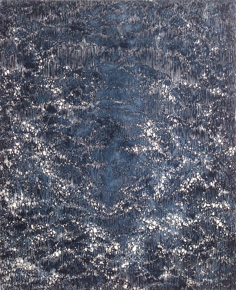 Bergschleier Ⅱ, 2018 | etching: open bite | 60 × 50 cm